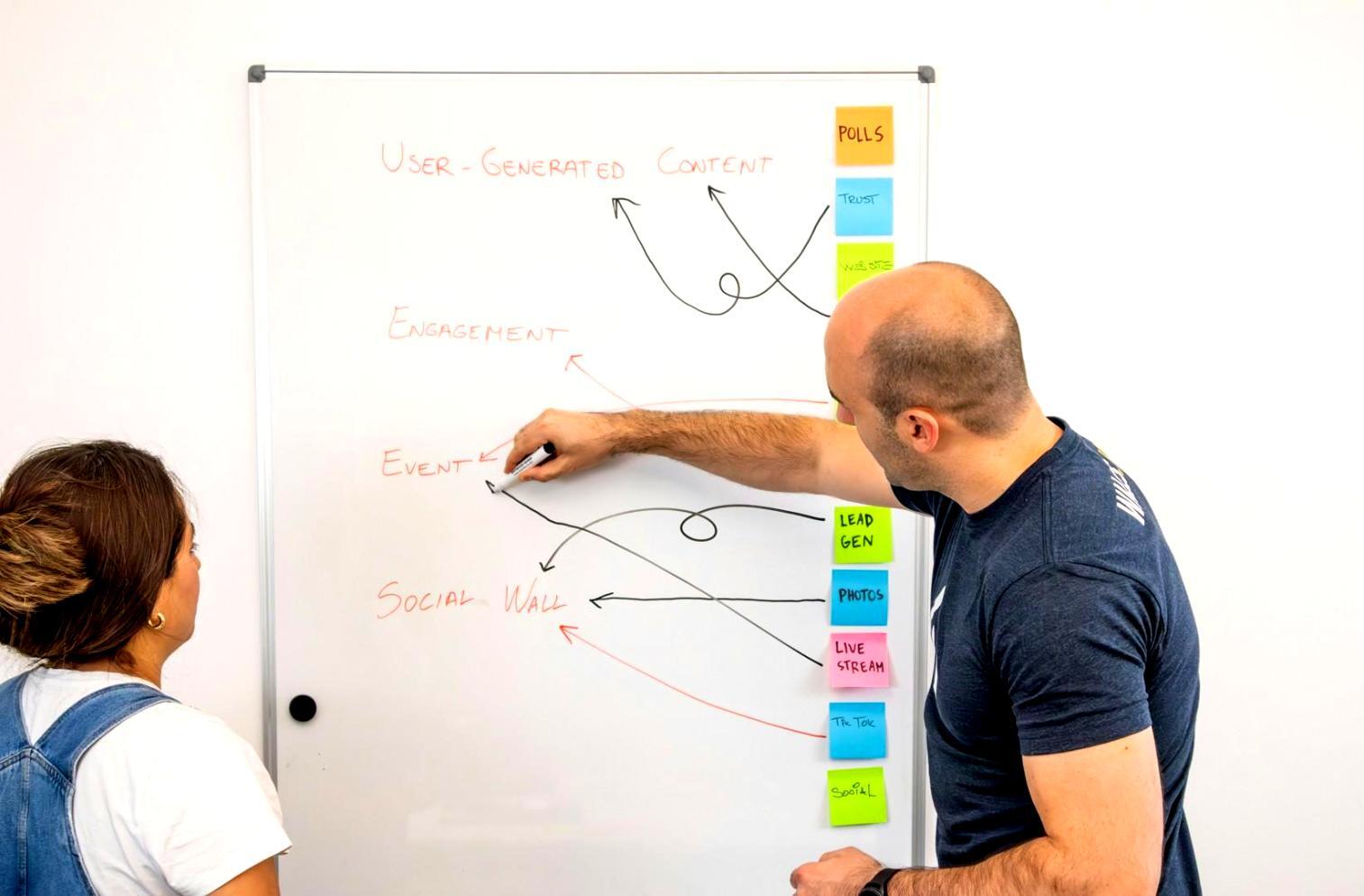 Financial planning workspace with budgeting tools and documents
